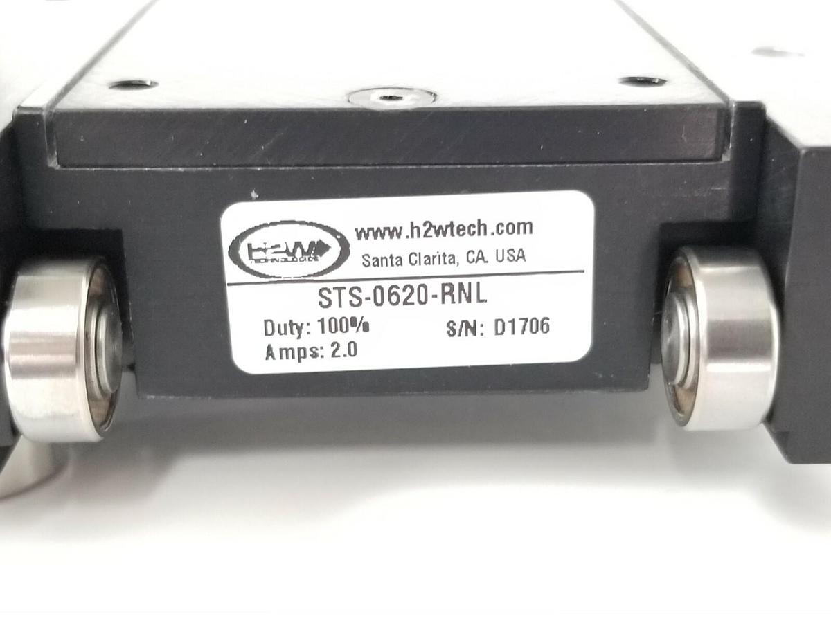 Used NEW H2WTECH STS-0620-RNL LINEAR STEPPER MOTOR 2.0A 100% DUTY STS0620RNL