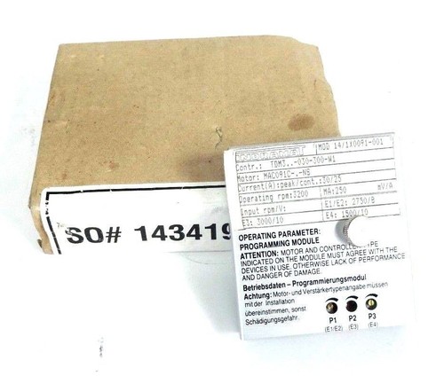 Used NIB INDRAMAT 14/1X0091-001 MODULE 109-0590-4A06-01 MOK7 10905904A0601