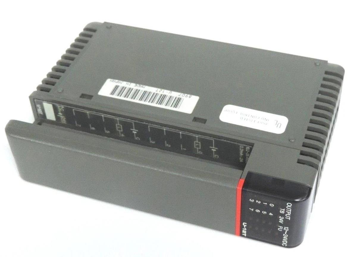 Used NIB TEXAS INSTRUMENT U-12T OUTPUT MODULE 8POINT 12-24VDC, U12T