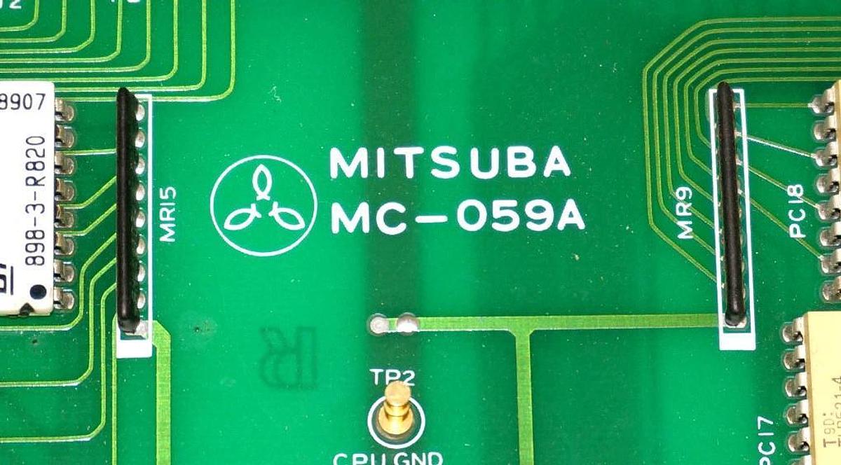 Used MITSUBA MC-059A BOARD MC059A