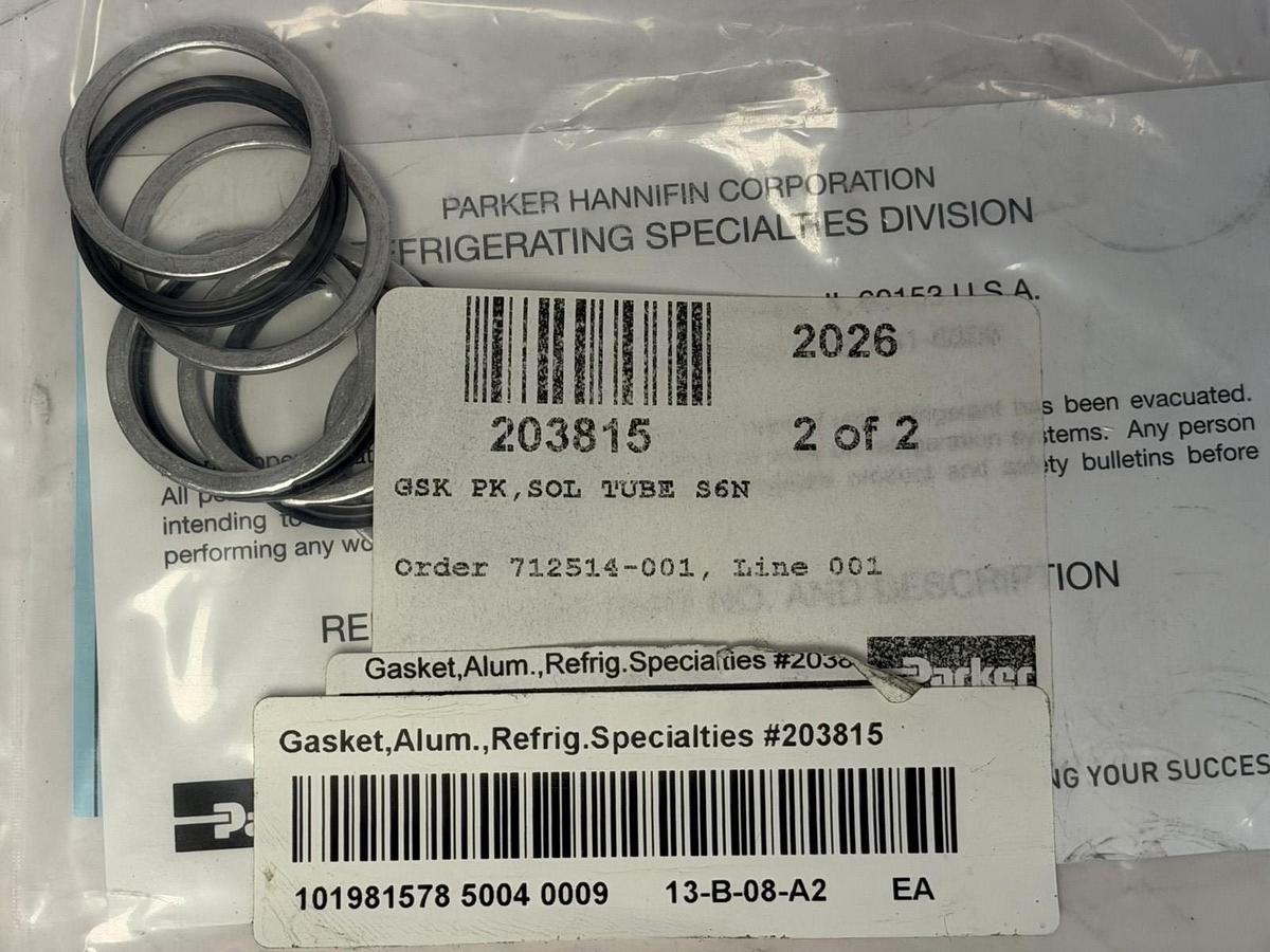 NEW PARKER GSK PK,SOL TUBE S6N (203815)