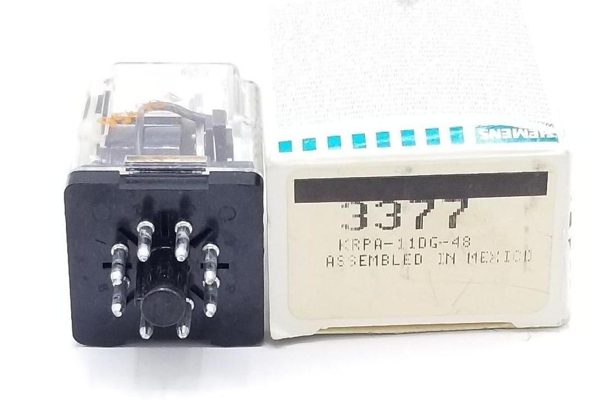 Used NIB POTTER & BRUMFIELD KRPA-11DG-48 RELAY 48VDC, 3377, KRPA11DG48