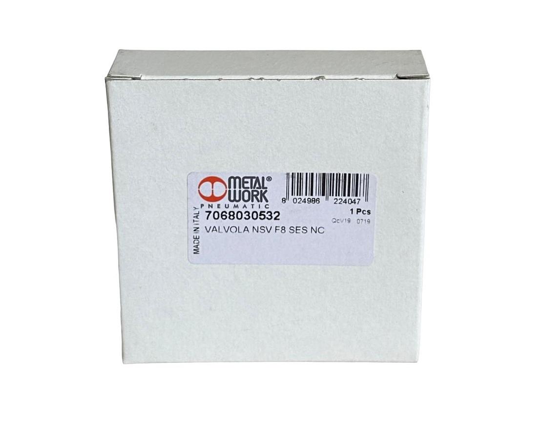 Used NEW METAL WORK PNEUMATIC 7068030532 VALVOLA NSV F8 SES NC SOLENOID VALVE