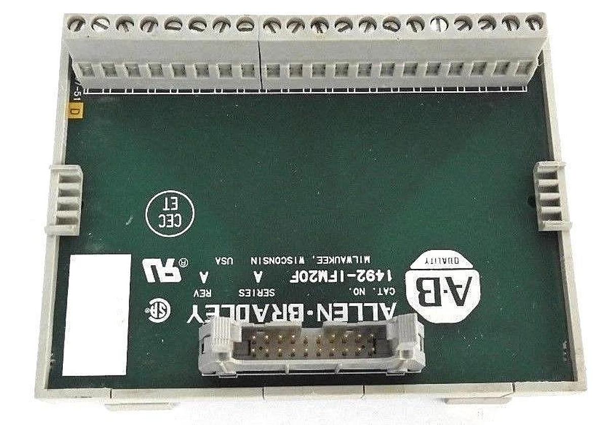 Used ALLEN BRADLEY 1492-IFM20F INTERFACE MODULE SER. A, REV. A