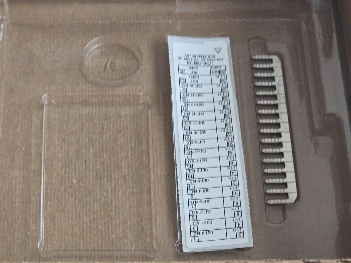 Used Allen-Bradley 1756-OW16I /A ControlLogix 16-Pt Isolated Relay Output Module NSMP