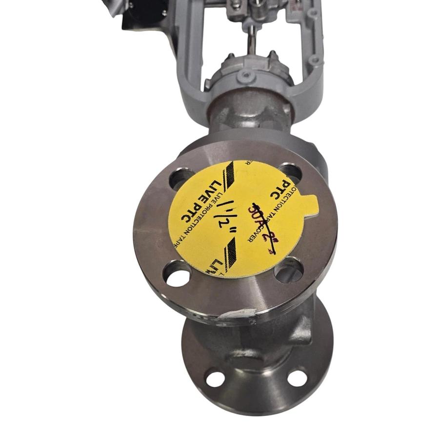 Koso 501T 1.5"x1.5" S/S Control Globe Valve w/ Rotork YT-1000 E/P Positioner NEW