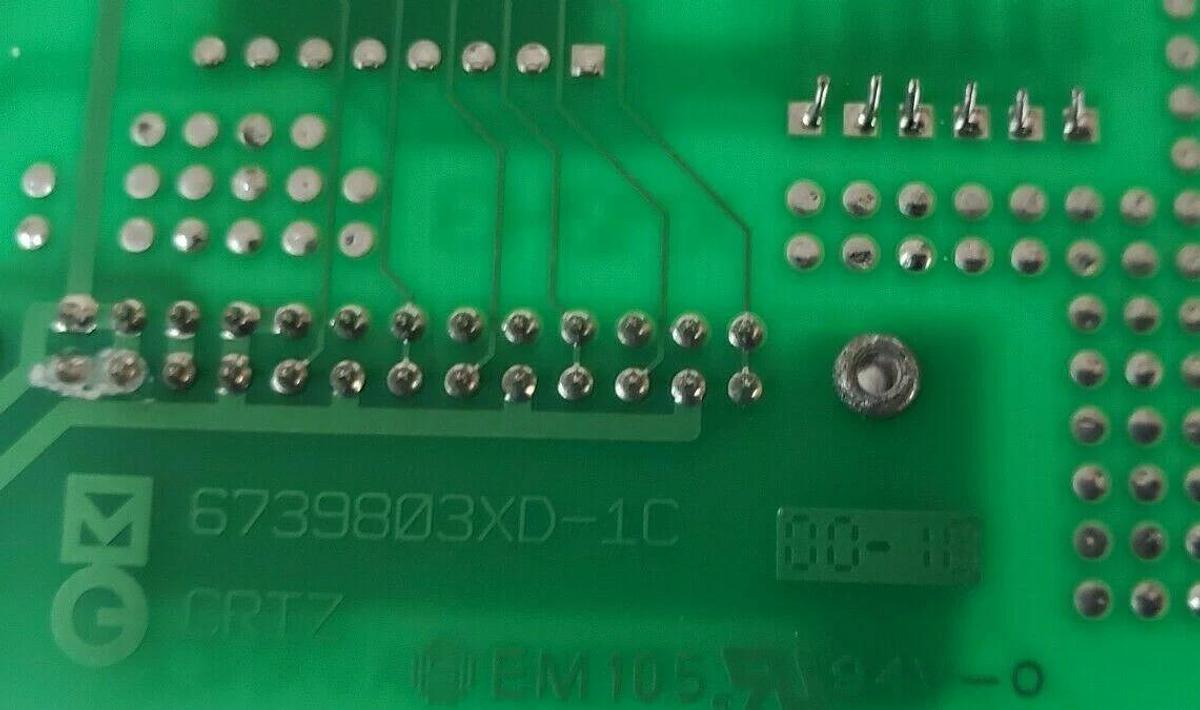 Used MERLIN GERIN 6740837 CRIZ CONTROL BOARD 6739803XD-2C 6739803XD-1C