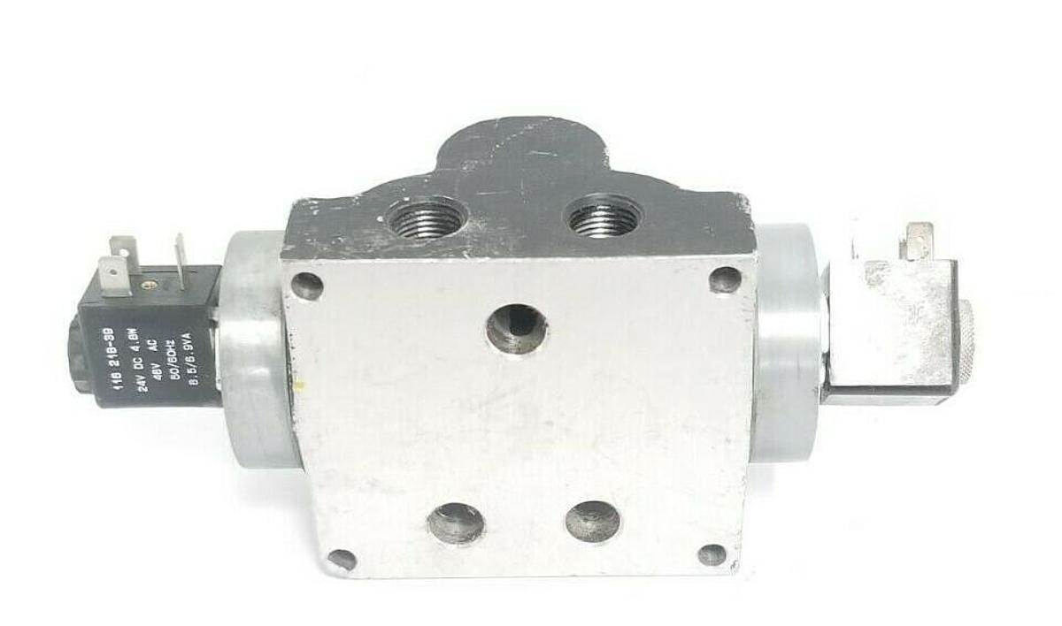 Used INGERSOLL RAND ARO K243SS-120-A VALVE K SERIES 116-218-33 120VAC 50/60HZ