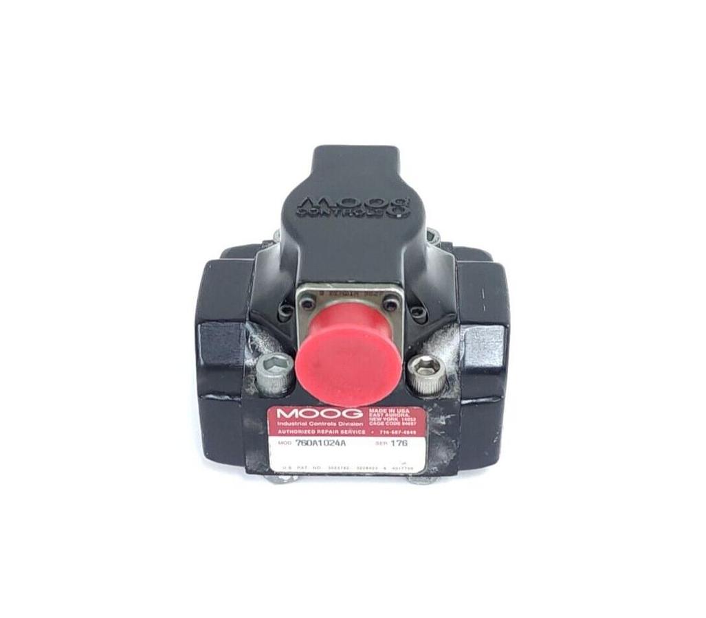 Refurbished REPAIRED MOOG 760A1024A SERVO VALVE M3741024 760 SERIES