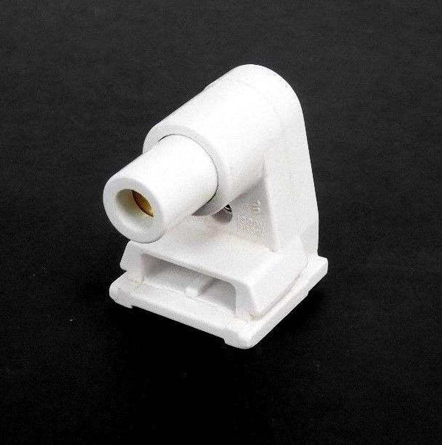 Used LOT OF 5 NEW LEVITON 2536 SPRING-LOADED LIGHT SOCKETS 1000V, 660W, 104-2536