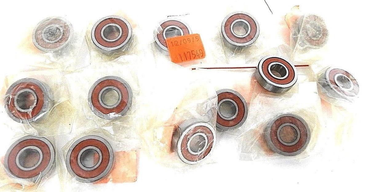 LOT OF 14 NEW KSK 609-2RS BEARINGS 6092RS