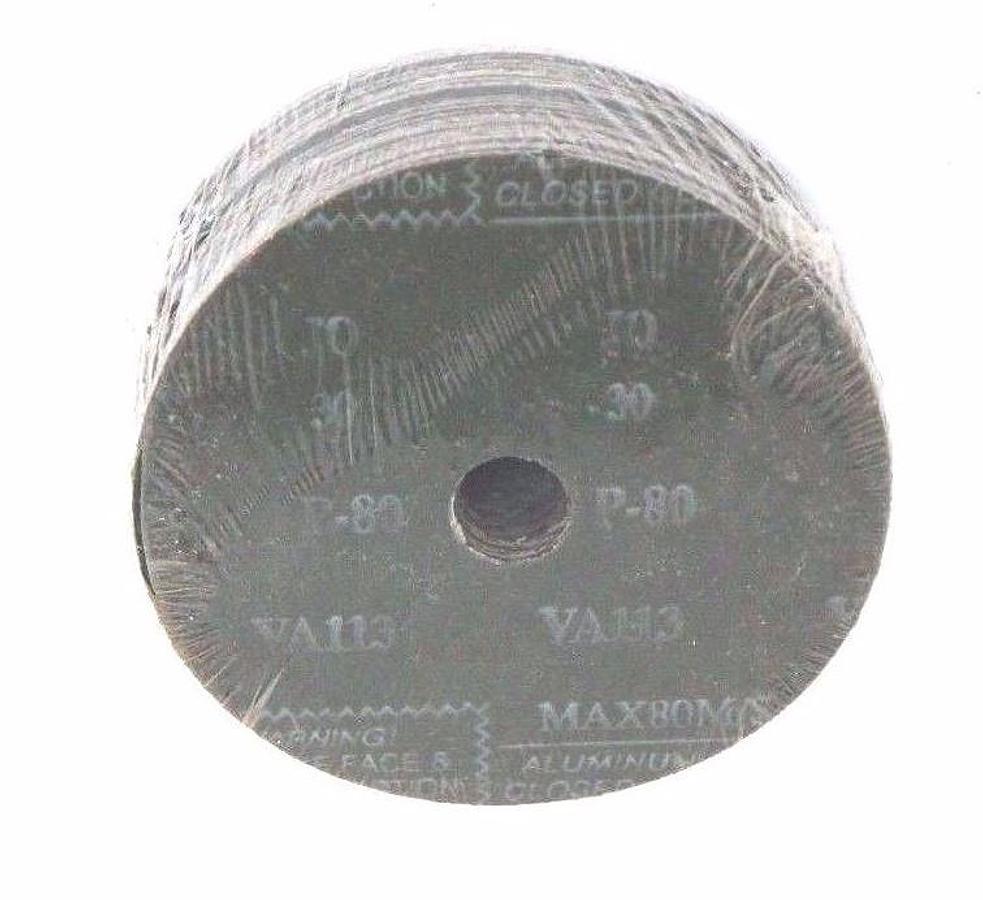 NIB ARC TYPE VA113 RESIN FIBER DISCS 4" X 5/8" 80 GRIT QTY: 25