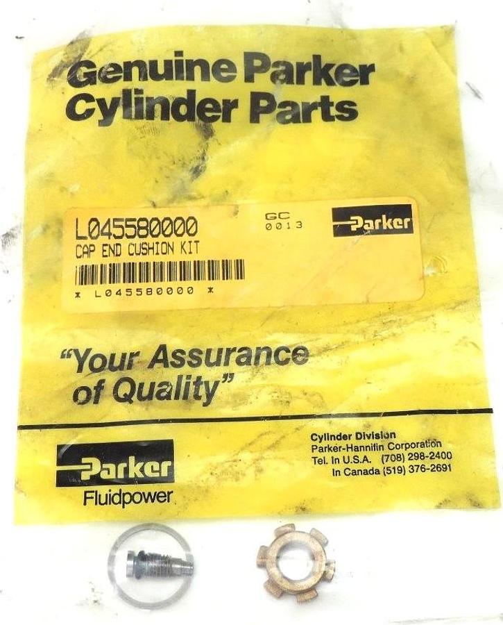 NEW PARKER L045580000 CAP END CUSHION KIT