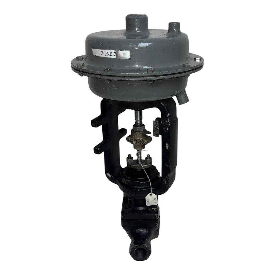 Used Armstrong Python 1100 Series 18mm Pneumatic Modulating Control Valve 1" NPT WCB