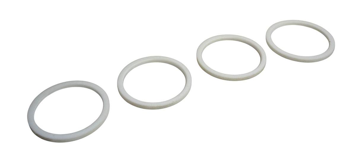 Used 4 FLOWSERVE VALTEK 001705.925.000 / 001705925000 OEM TEFLON GASKETS NSNP