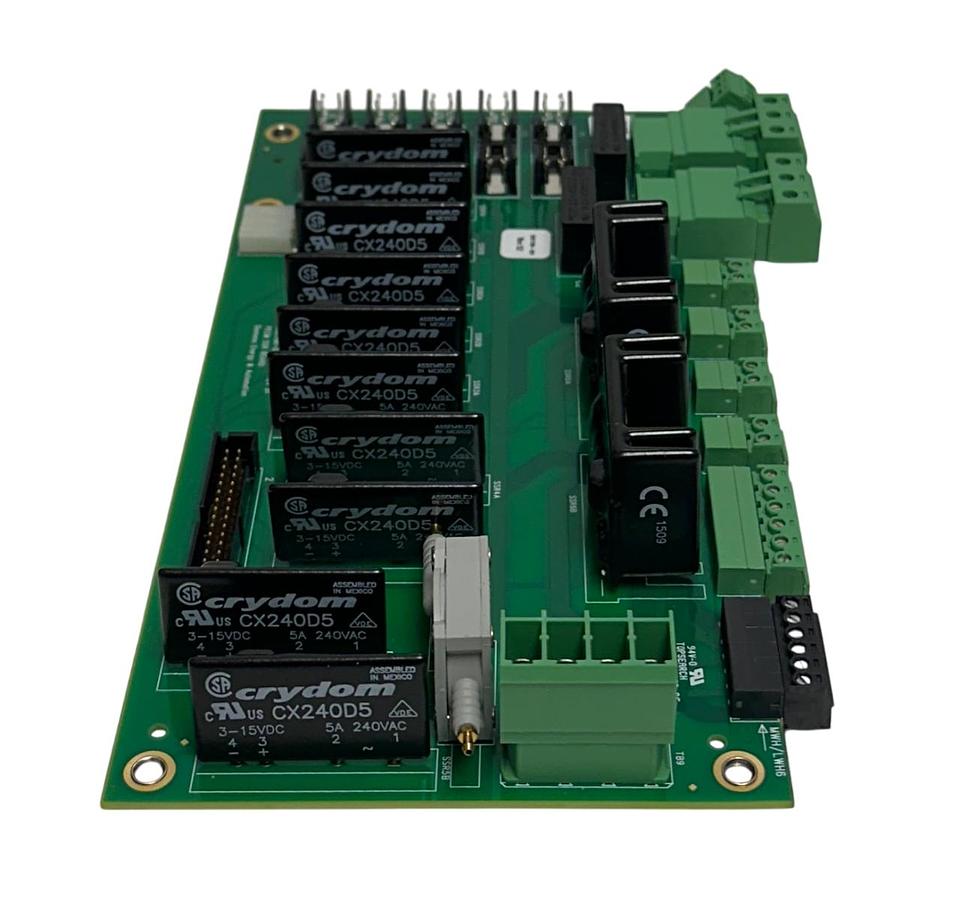 Used SIEMENS 2021789-001 / 2021790-001 PECM SSR CONTROL BOARD W/ TEMP MODULE NSNP