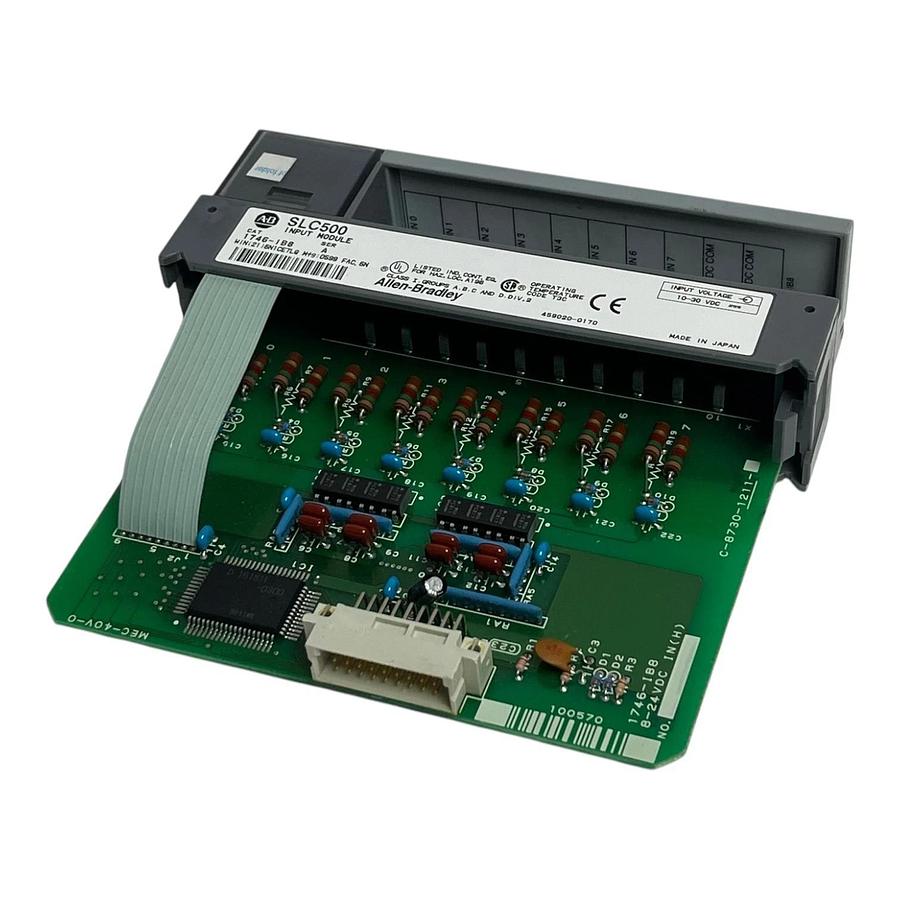 Allen-Bradley SLC 500 1746-IB8 Ser A 8-Ch 24VDC Input Module - Unused Spare
