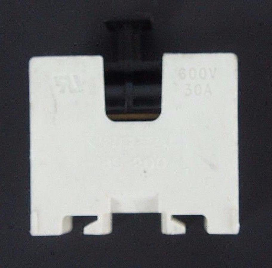 Used IDEAL 89-200 FUSE HOLDER 600V, 30A, 89200 WITH GOULD ATQ2-1/2 FUSE