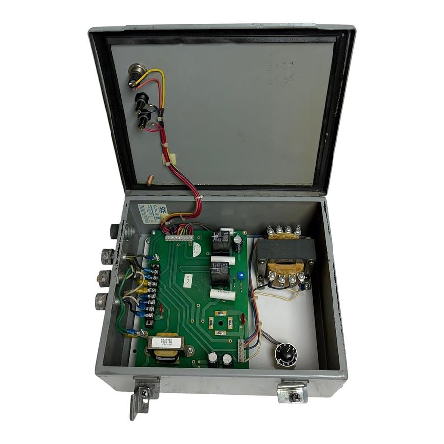 Used Magnetool AU-12-50 Electromagnet Control Power Supply 12VDC