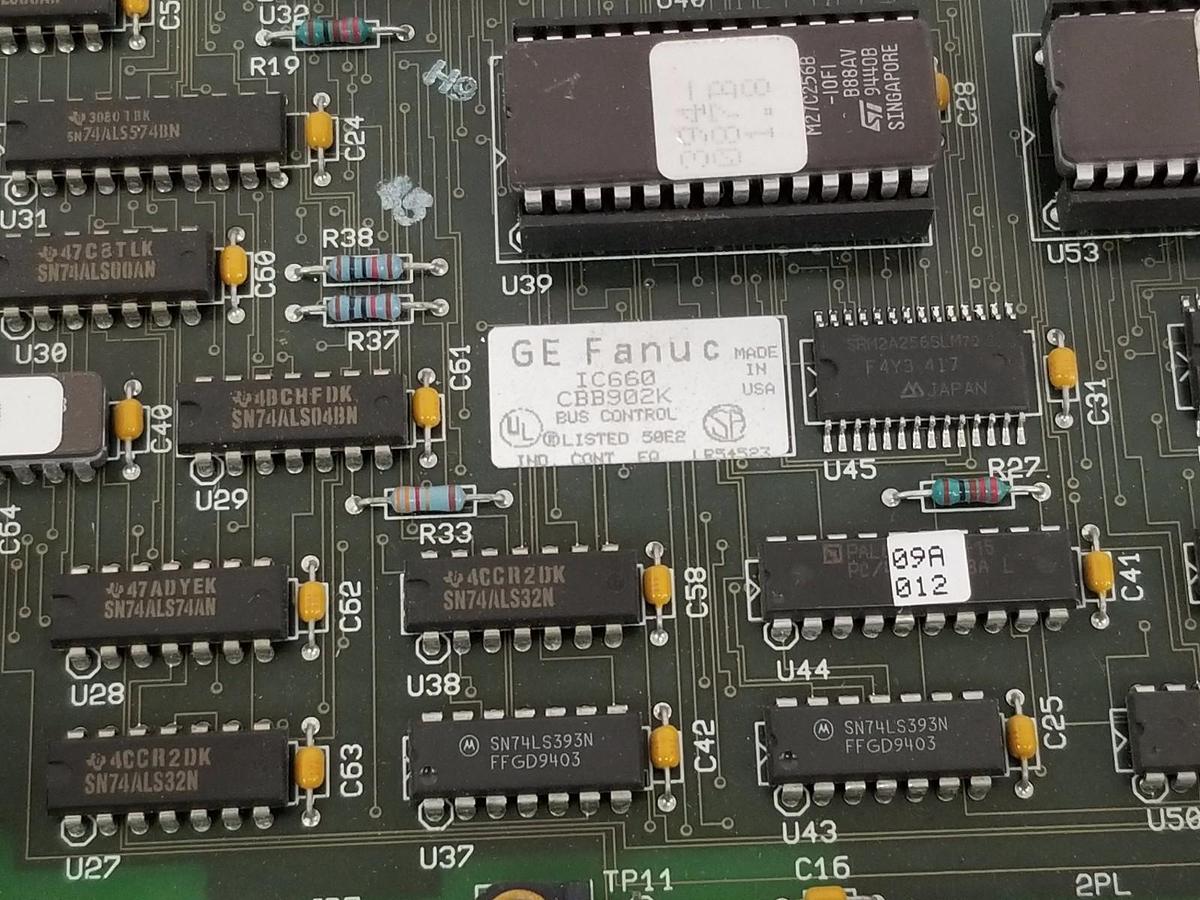 Used GE FANUC IC660CBB902K BUS CONTROL BOARD ASM. NO. 44A724866-G02