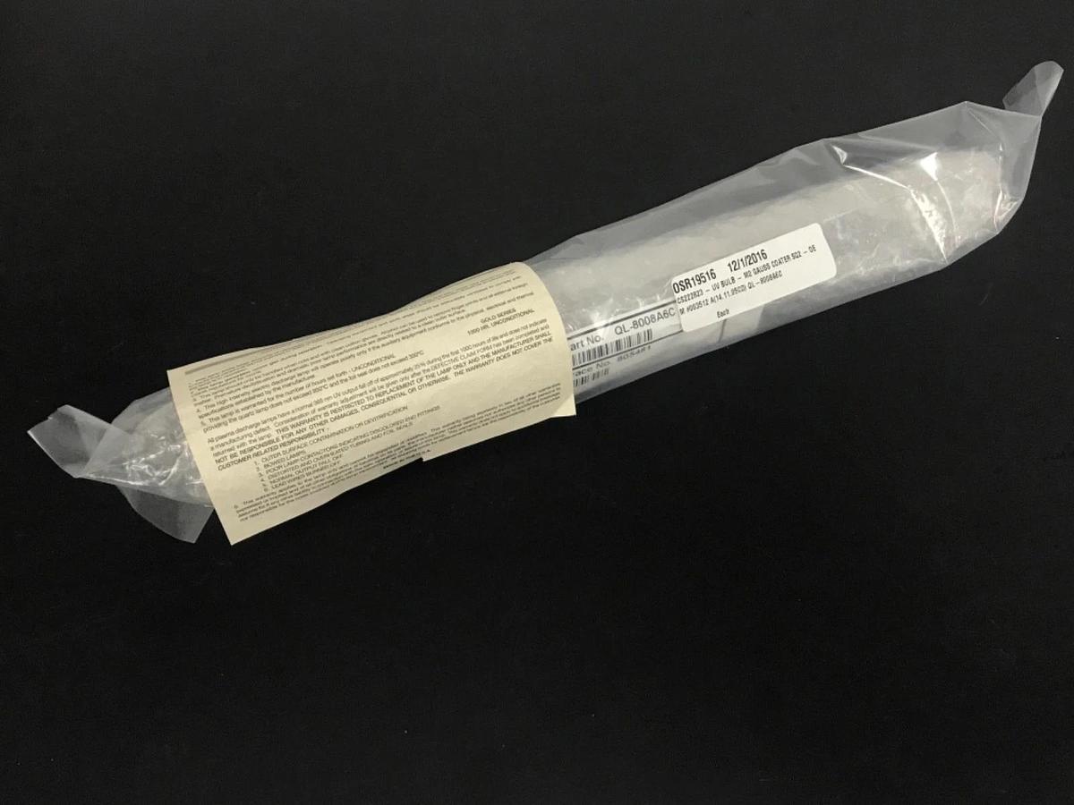 Used NEW EYE / IWASAKI UV BULB MEDIUM PRESSURE QUARTZ LAMP PART No: QL-8008A6C