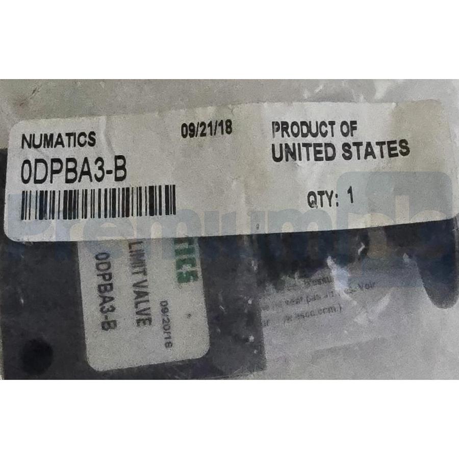 Used Numatics Asco 0DPBA3-B HD Precision Limit Switch 3/2-Way 1/8"NPT ODPBA3-B NSFS