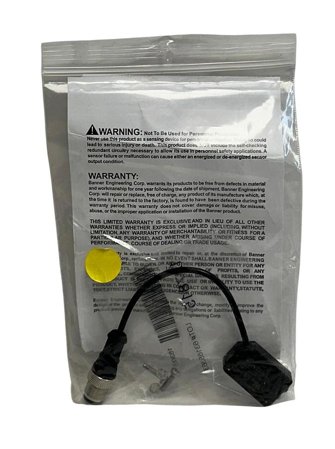 Used BANNER Q20PDQ5 / 78191 WORLD-BEAM Q20 SERIES PHOTOELECTRIC SENSOR 10-30VDC NSMP