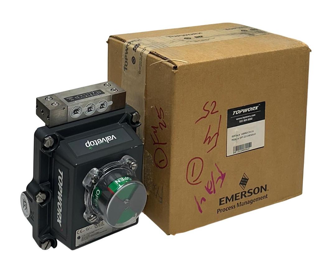 Used EMERSON TOPWORX DXP-Z21GNEB2622 DX-Series VALVETOP CONTROLLER DXP 24VDC NSMP
