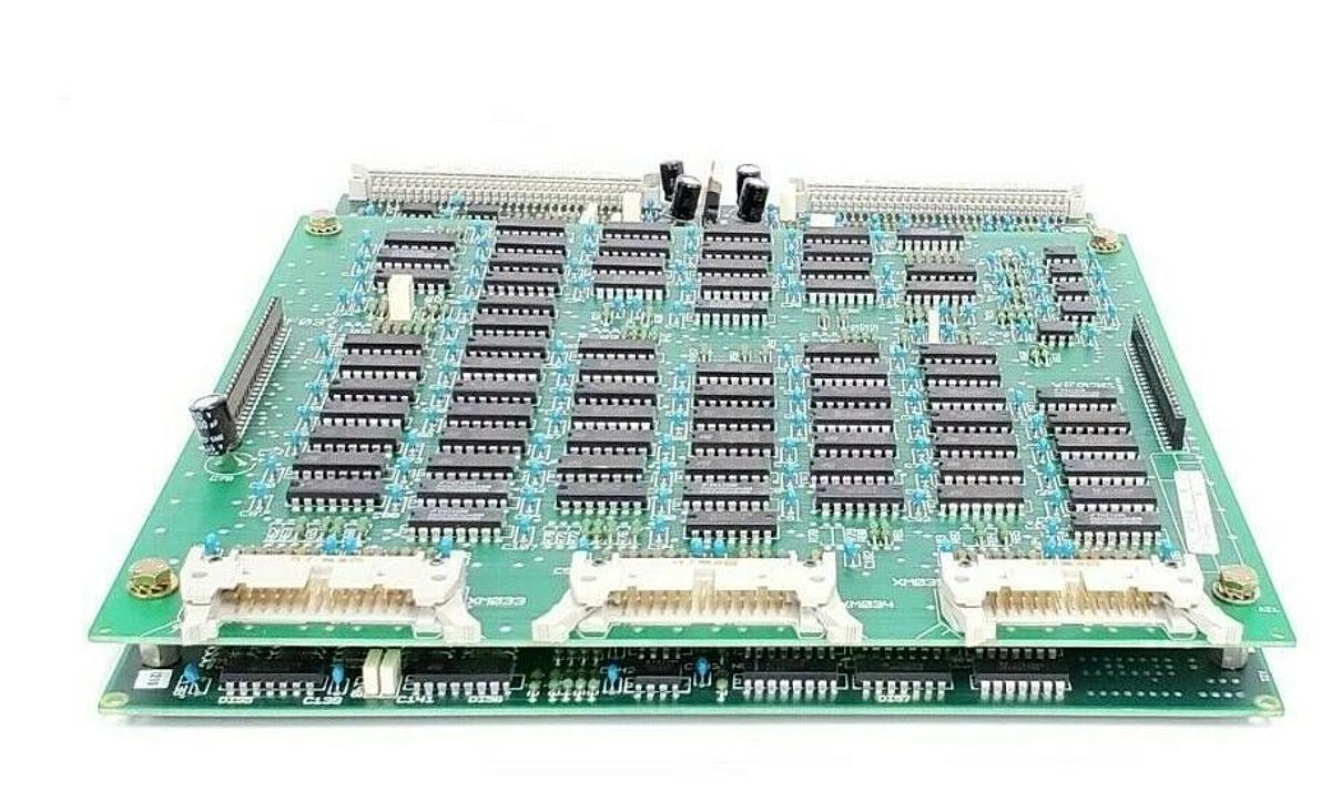 Used MERLIN GERIN CROZ_US 6740838 PC BOARD ASSEMBLY W/ DO6Z 6739840