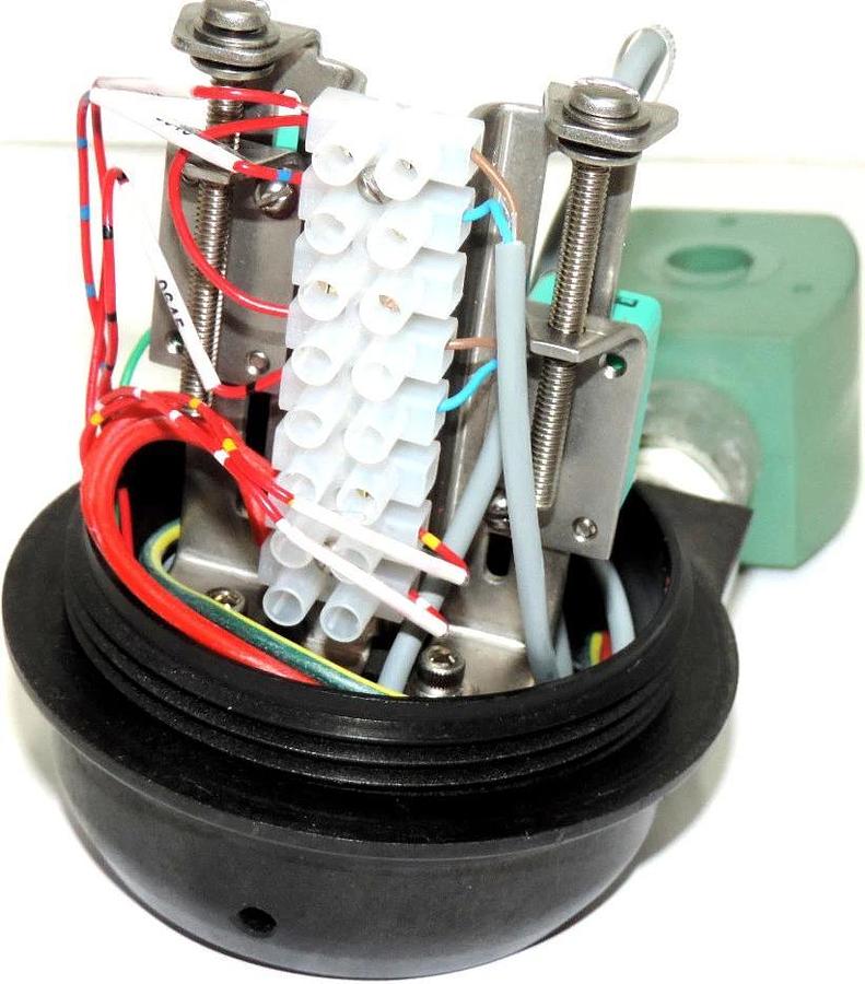 Used ITT IP 66 NEMA 4X OPEN/CLOSE SWITCH BACK WITH ASCO MP-C-080 SOLENOID