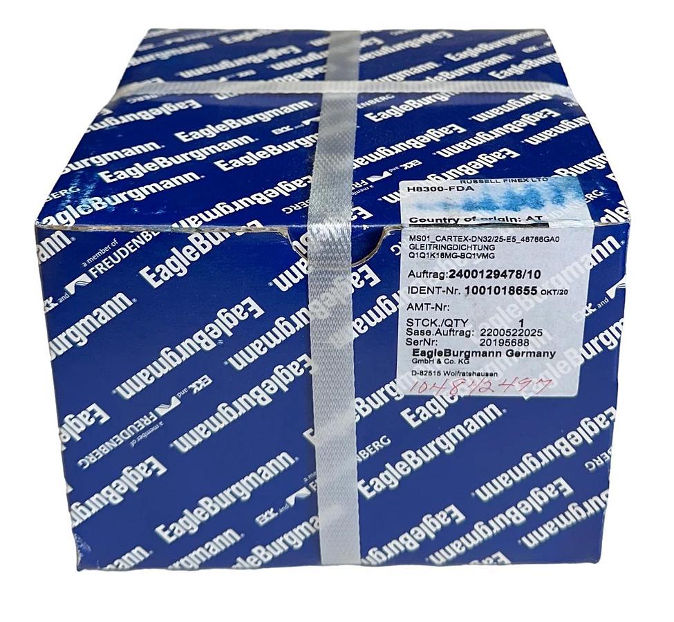 Used NEW EagleBurgmann MS01 CARTEX-DN32/25-E5 46766GA0 SEAL Q1Q1K16MG-BQ1VMG H8300FDA