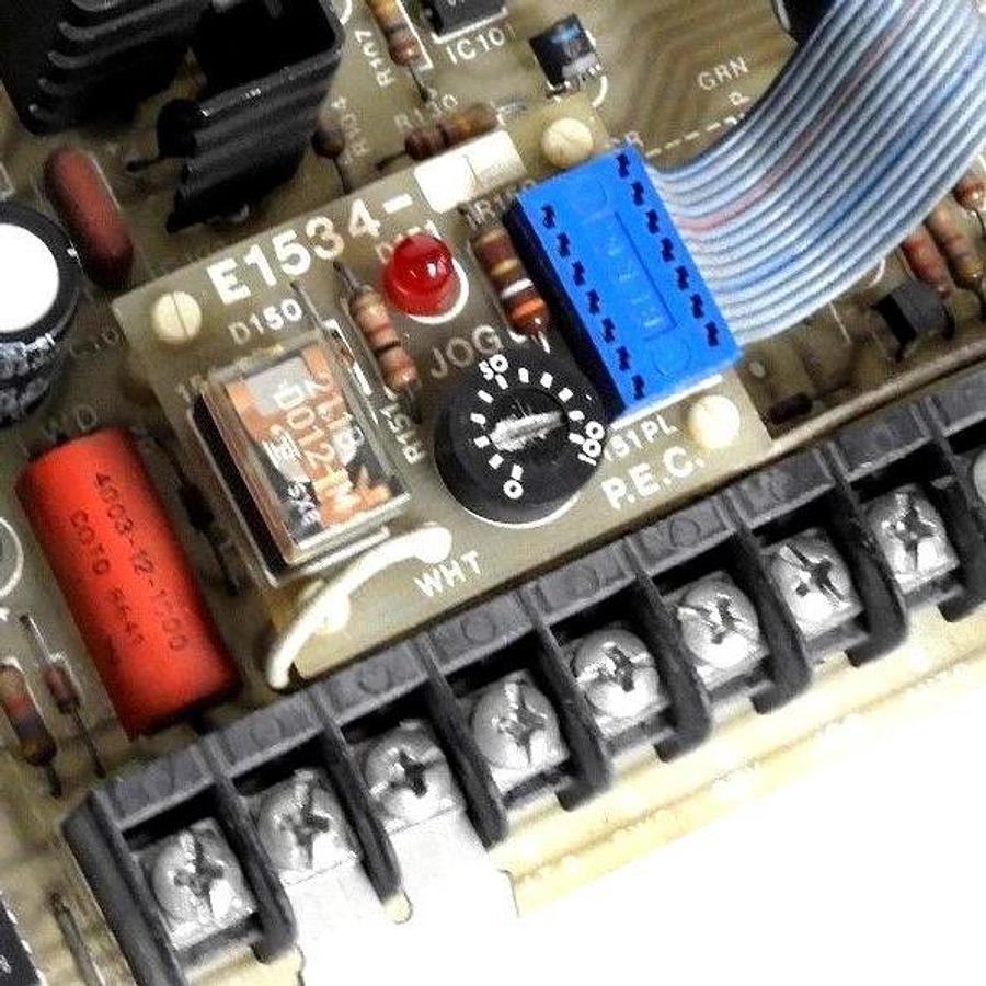 Used POLYSPEDE E1530-252 INTF BOARD W/ E1531-21 SIGNAL ISOLATOR & E1534-01 P.E.C