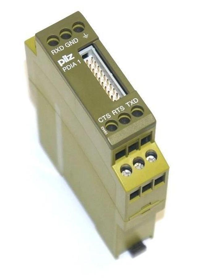 Used PILZ PDIA-1 PLC INTERFACE IDENT. NO. 874640, 24VDC, PDIA1