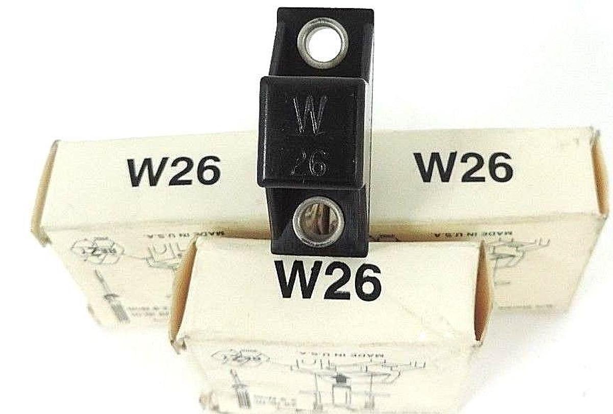 Used LOT OF 3 NEW ALLEN BRADLEY W26 HEATER ELEMENTS