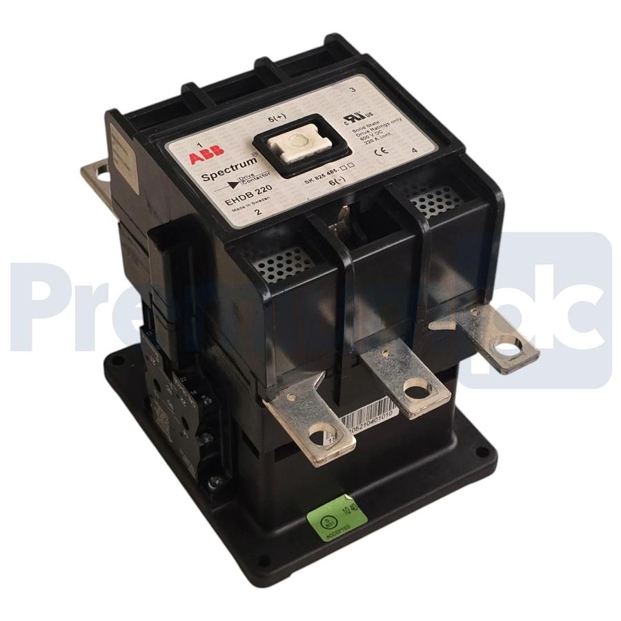 Used ABB EHDB220-21-11 DC Drive Contactor SK825485-AF EHDB220C-1L 110V/120V Coil XLNT