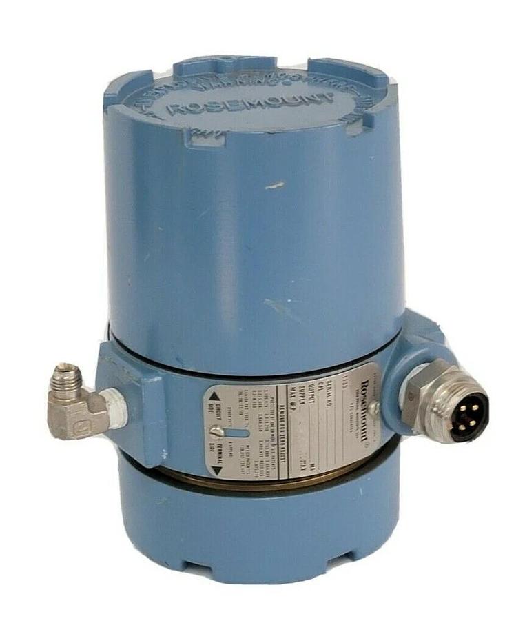 Used ROSEMOUNT 1135-F1S1B1E5 PRESSURE TRANSMITTER 45VDC 3-15PSI