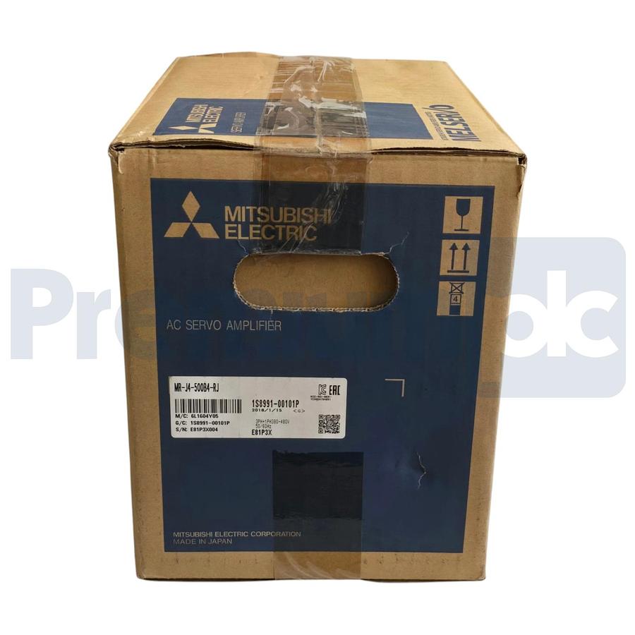 Used Mitsubishi MR-J4-500B4-RJ AC Servo Amplifier Drive 3Ph 480V 5kW MRJ4500B4RJ NSMP