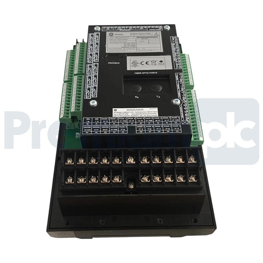 GE Multilin 369-HI-R-M-0-0-H-E Motor Protection Relay 12 RTDs Metering Profibus