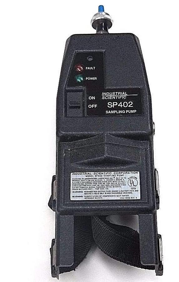 Used INDUSTRIAL SCIENTIFIC SP402 PERMISSIBLE SAMPLING PUMP