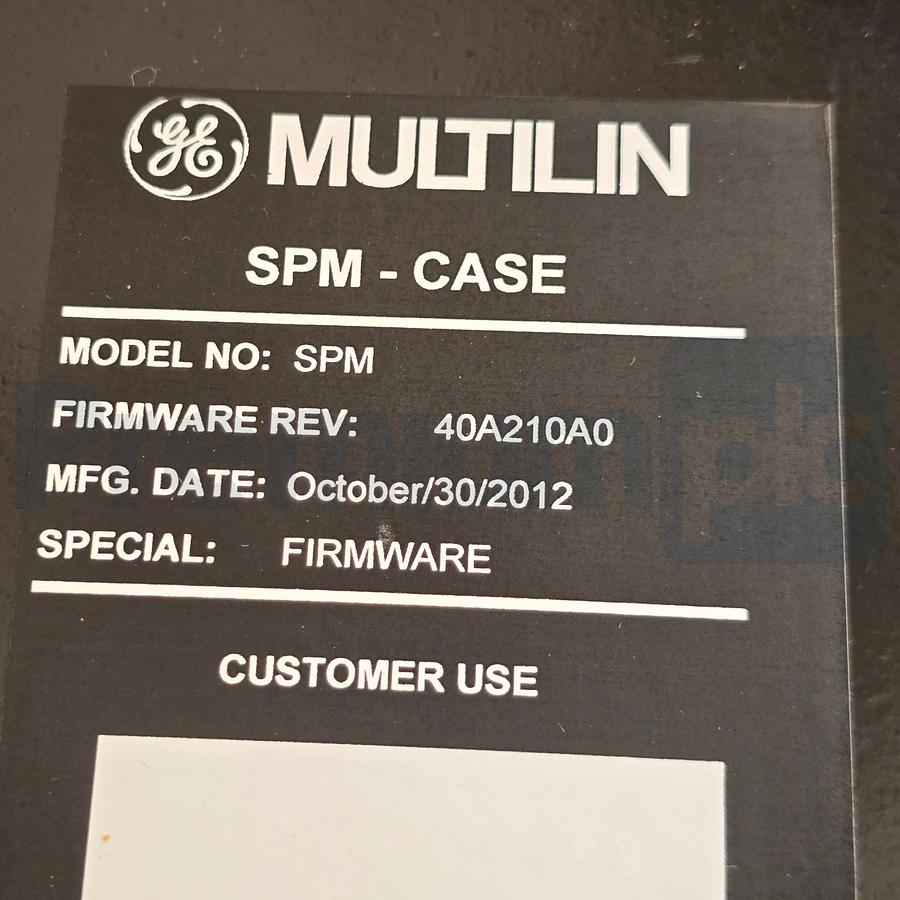 Used GE Multilin SPM - LEGACY Synchronous Motor Protection and Control Relay NSMP