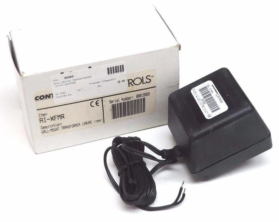 Used NIB JOHNSON CONTROLS AI-XFMR WALL MOUNT TRANSFORMER 120VAC AIXFMR