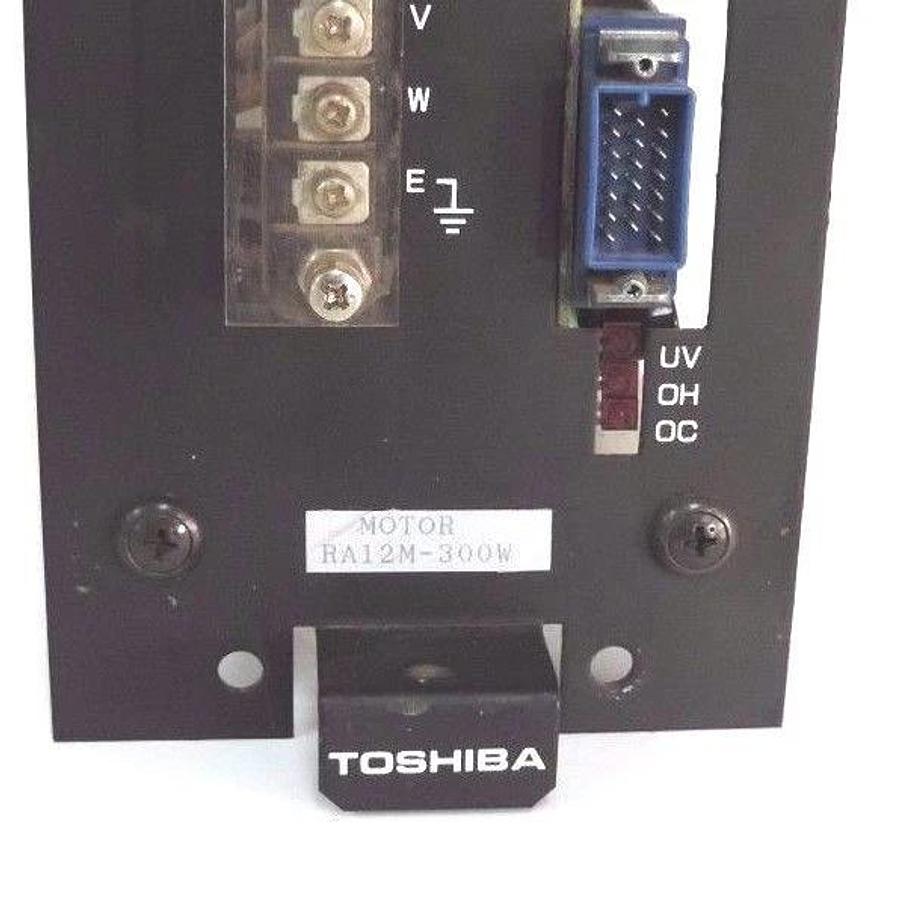 Used TOSHIBA RA DRIVER RAD12-2009S 200/220V MOTOR RA12M-300W