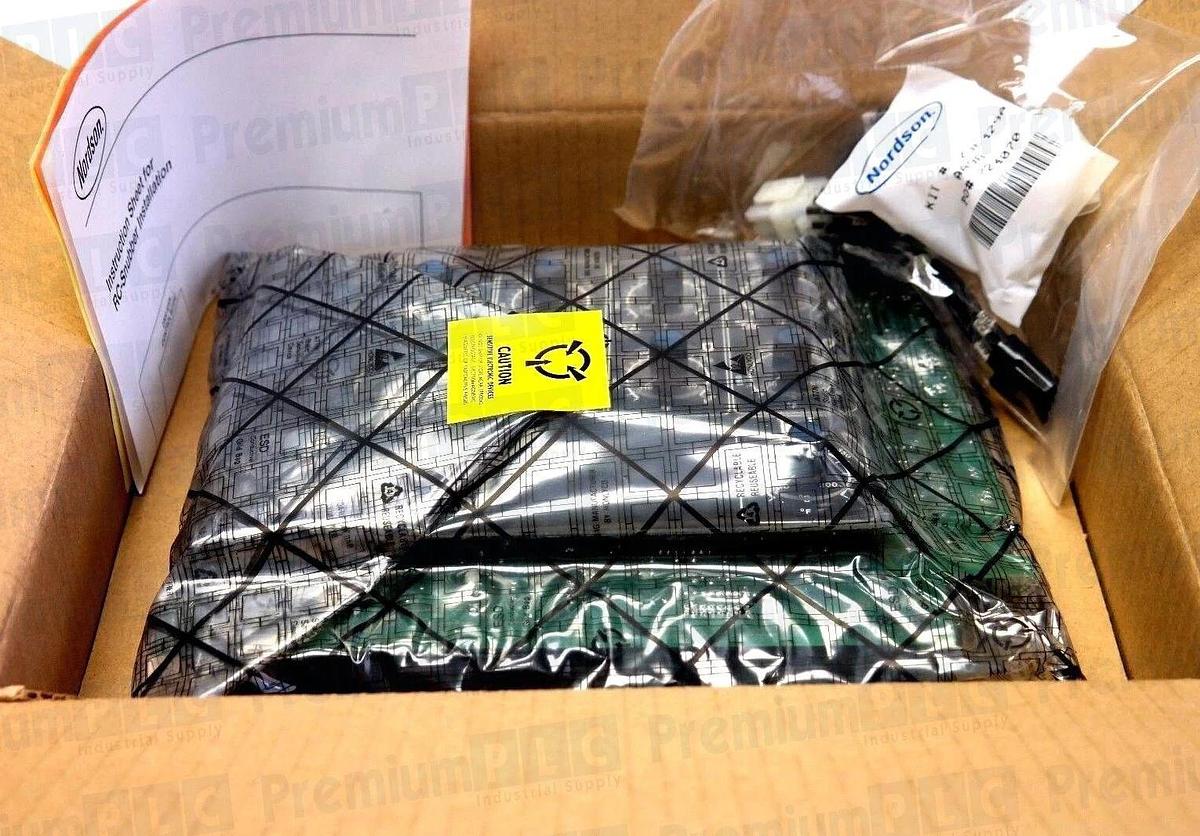 Used NEW NORDSON 2304 9-CHANNEL TEMPERATURE CONTROL BOARD 299242A KIT W/ 276884D