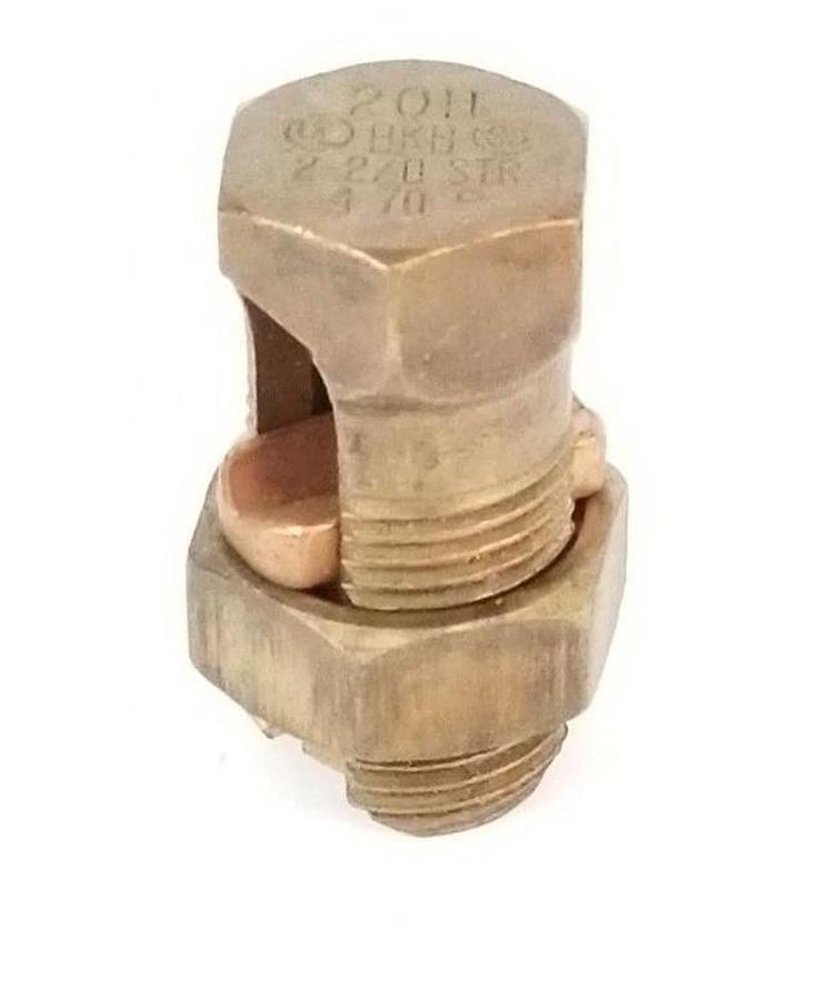 NEW BLACKBURN 20H BKB 2-2/0 STR 4 70 COPPER SPLIT BOLT
