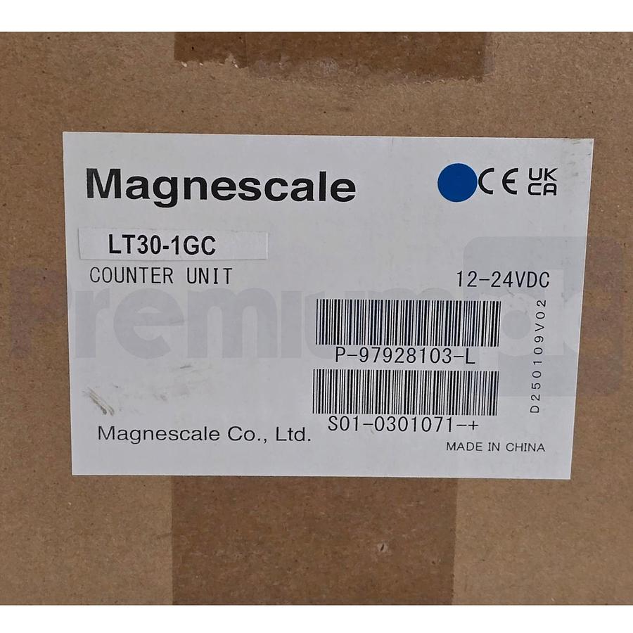 Used Magnescale LT30-1GC 1-Ch Counter Unit DK/DK-S Gauge Display RS-232C 24V NEW