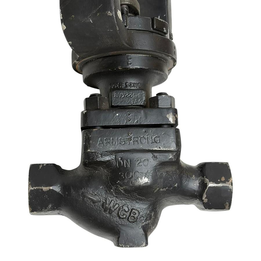 Used Armstrong Python 1100 Series 18mm Pneumatic Modulating Control Valve 1" NPT WCB