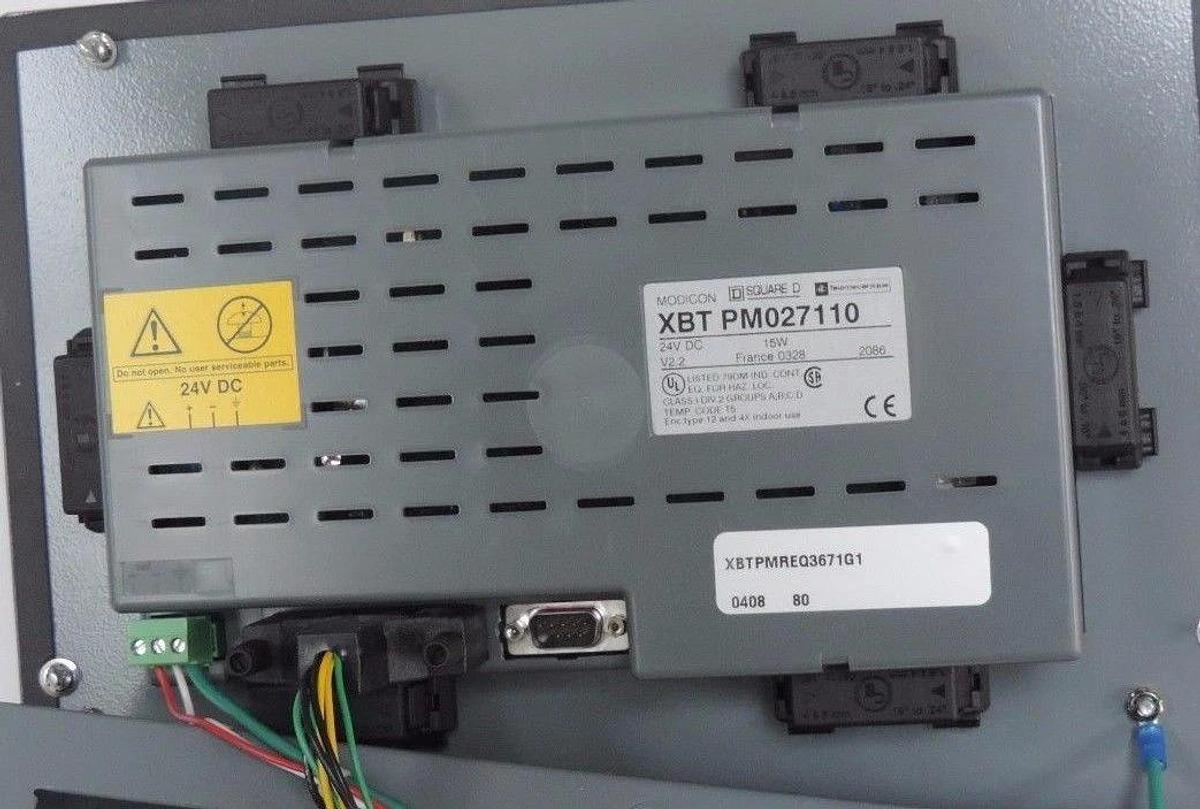 Used SQUARE D 52046-434-50 C1700 DATA ENTRY PANEL MAGELIS XBT-PM027110 5204643450