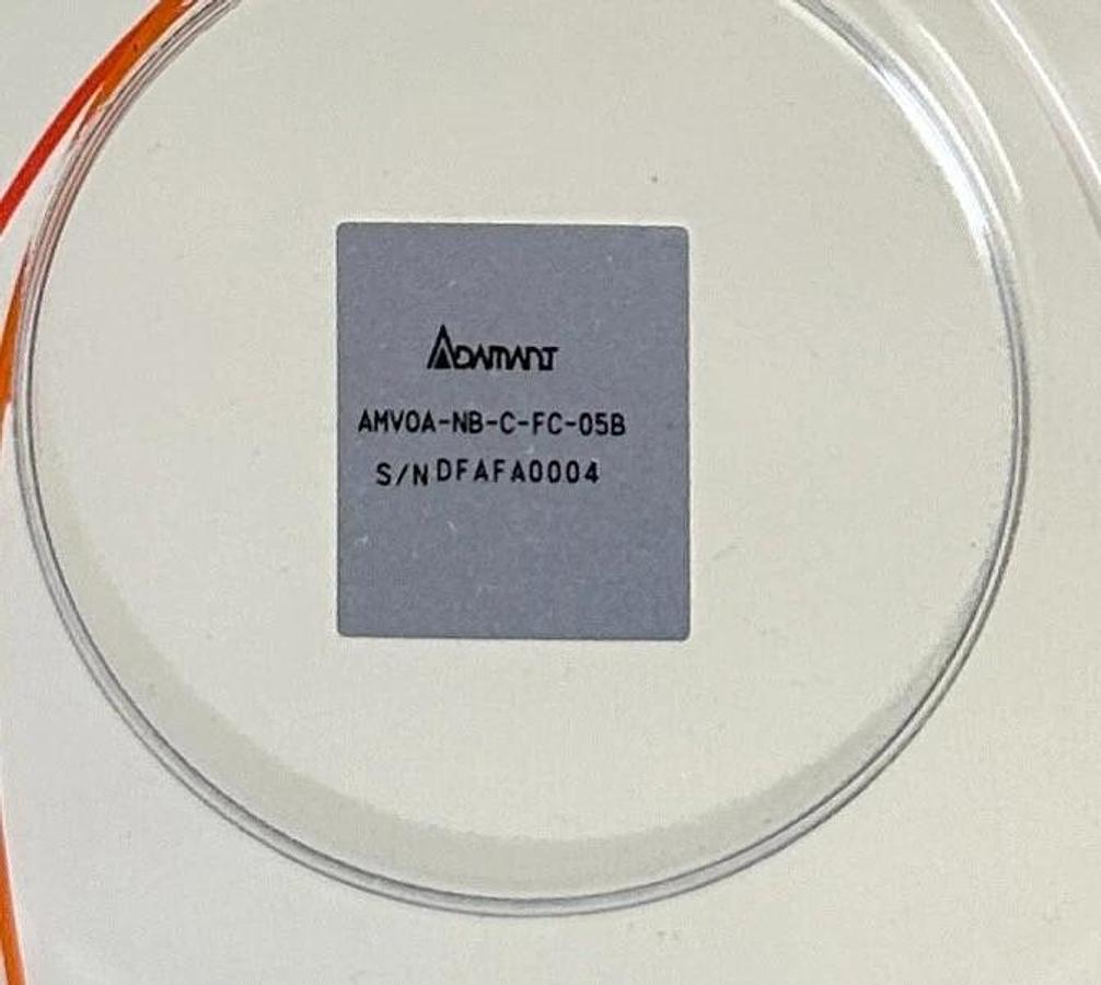 NEW ADAMANT AMVOA-NB-C-FC-05B / AMVOANBCFC05B FIBER OPTIC LASER SENSOR