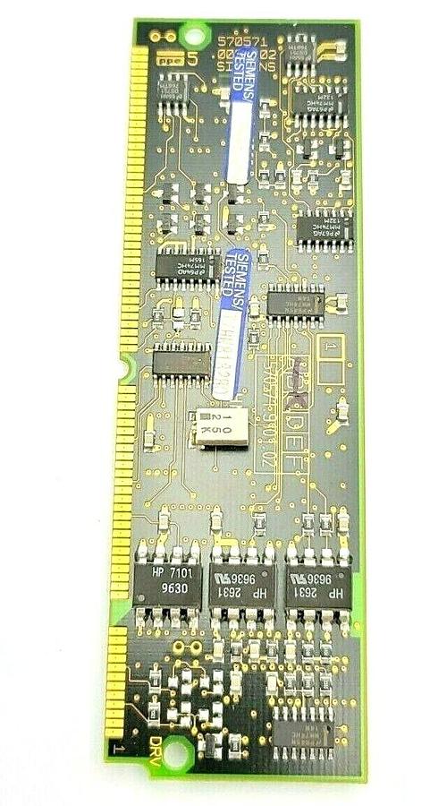 Used SIEMENS 570571.9101.02 DAUGHTER BOARD 570571.0002.02