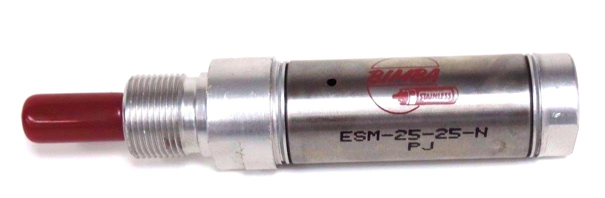 Used NEW BIMBA ESM-25-25-N AIR CYLINDER ESM2525N